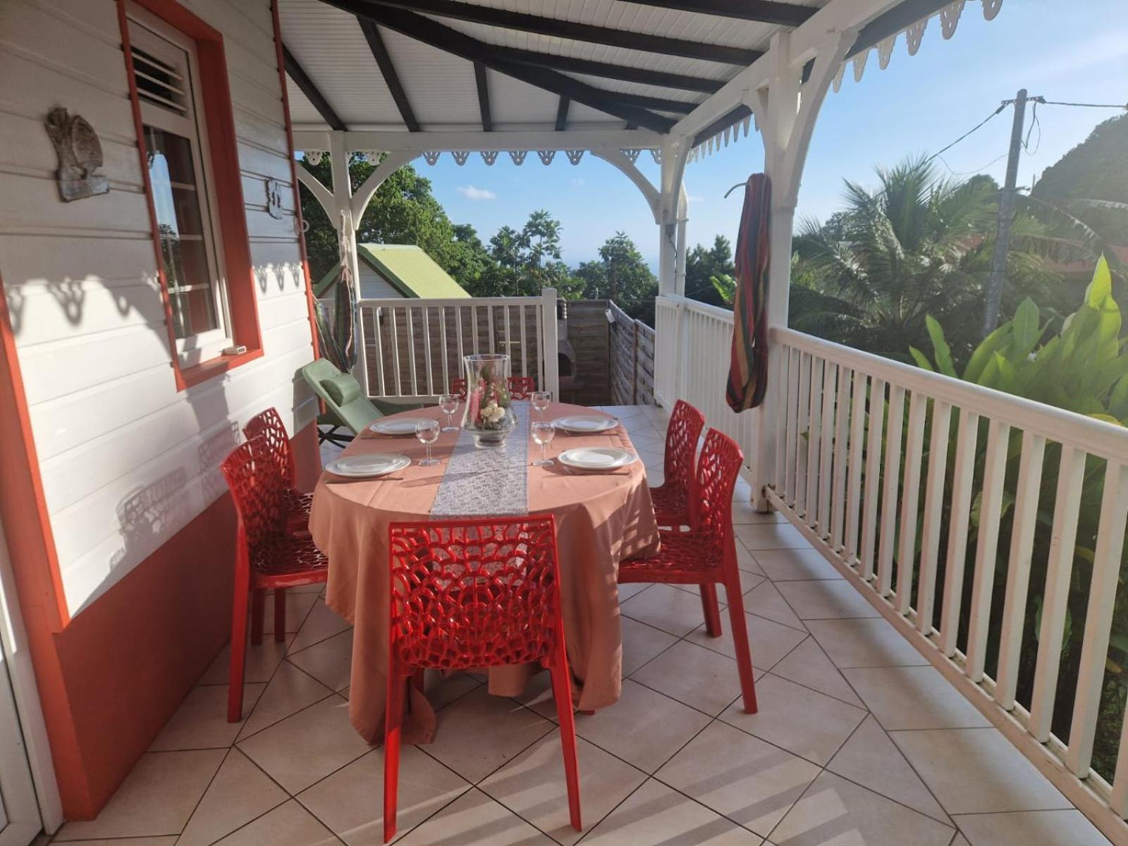 Bungalows Corail, F3 Avec Piscine A Sainte Luce Luaran gambar
